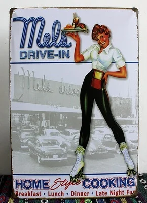 Постер для домашнего приготовления пищи меню картина металлический знак