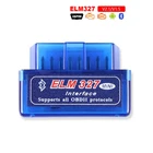 Автомобильный мини-сканер OBD V2.1V1.5 ELM327 OBD2 Bluetooth OBDII 2 автомобильный тестер ELM 327 диагностические инструменты профессиональный для iOS Android ПК