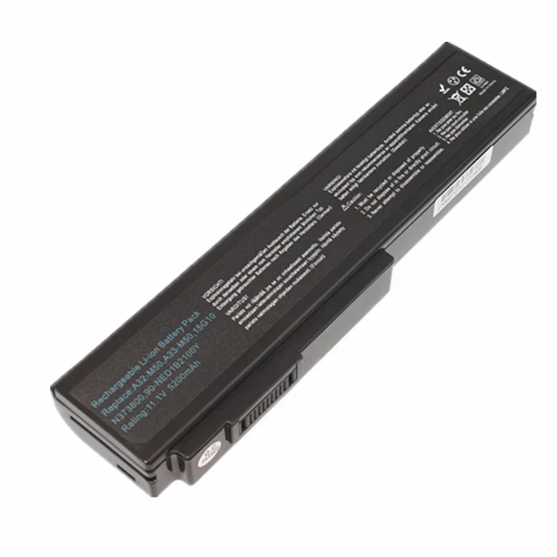 Новинка батарея для ноутбука Juyaning фотосессия Asus G50 G50VT G51 G51j G51v G60 G60vx L50 L50vn M50 M51 M60