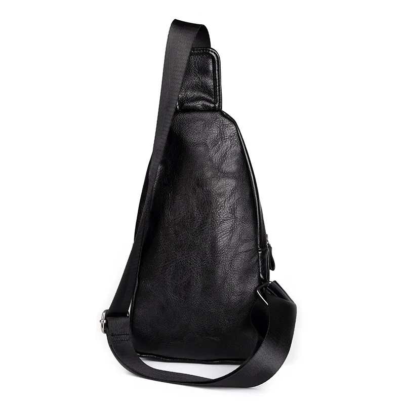 Youda классический стиль мужская одноцветная нагрудная сумка большой емкости