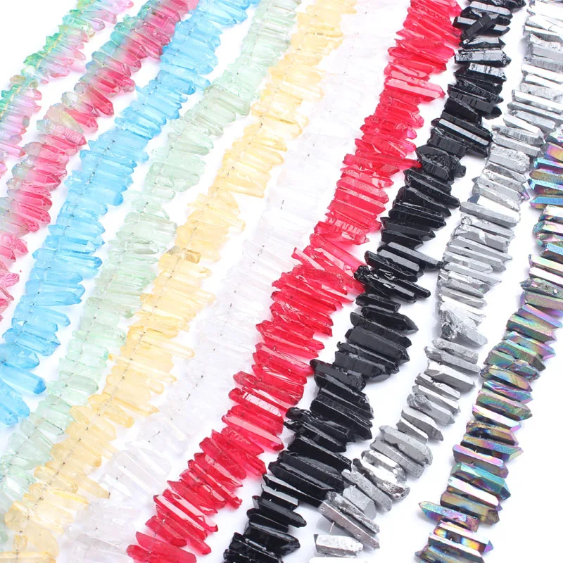 LanLi натуральные ювелирные изделия многоцветный кристаллические зубы свободные