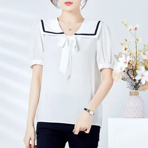 

Летняя футболка с коротким рукавом 2020, бежевая женская верхняя одежда