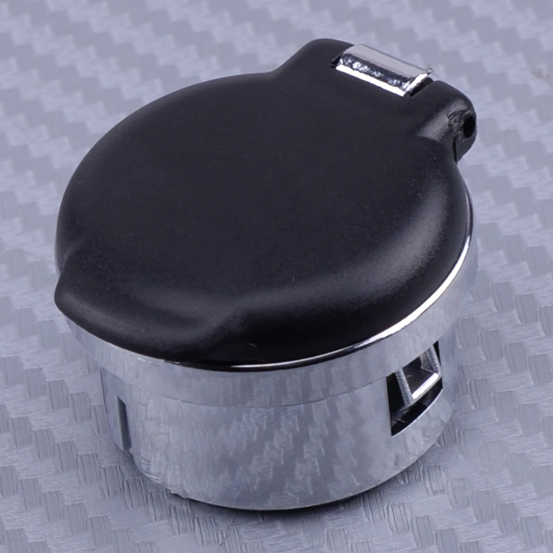 

DWCX Plastic 12V Power Outlet Plug Cover Cap Dash Retainers Fit for Silverado Sierra Chevy GMC