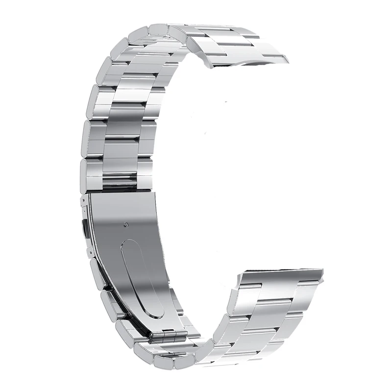 Silver steel strap 1 LEMDIOE умные аксессуары для 22 мм Смарт-часы сменный ремешок L7 L9 DT зарядка из нержавеющей стали Силикагель кожаный ремешок - Цвет: Silver steel strap 1