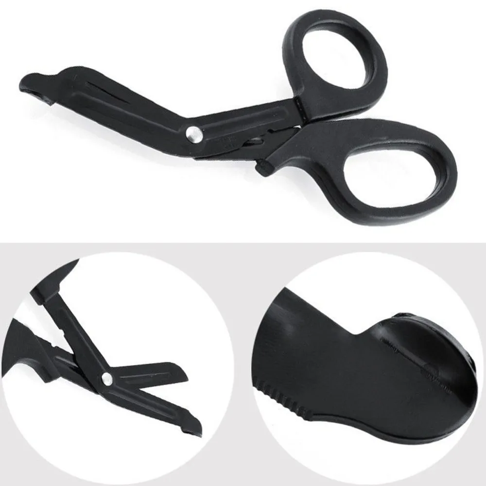 

1Pc High Quality Survive Paramedic Medical Rescue Scissor Trauma Gauze Emergency First Aid Shear Outdoor Nurse Utility Camp Hike