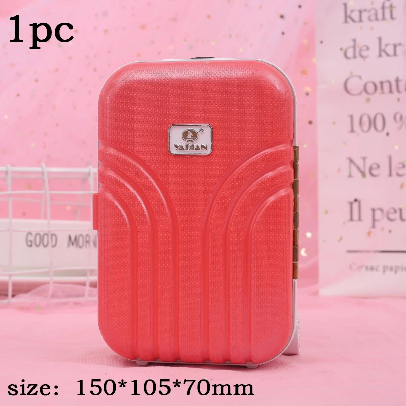 

Lu Zou Roller Luggage Mini Color Travel Bag Small Toy Model LZ- 2299