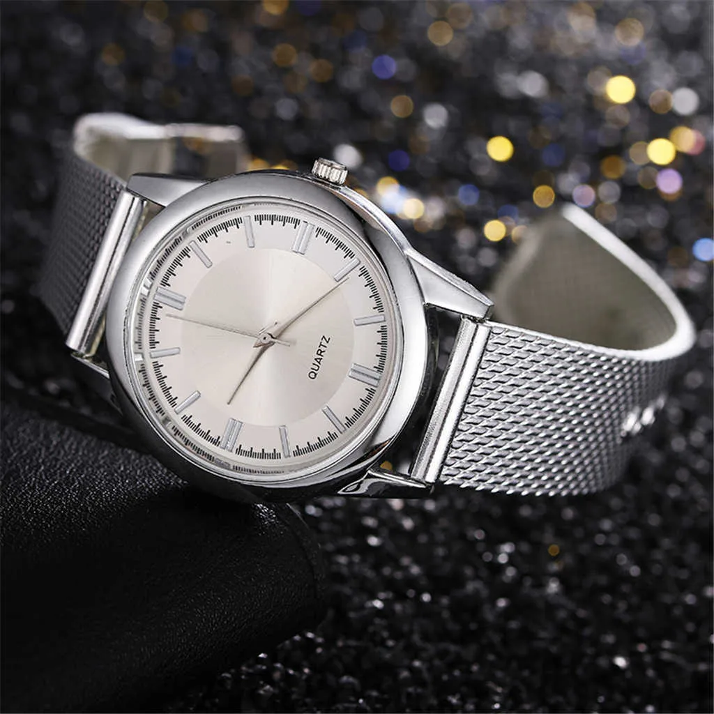 

Fashion Men Watches Stainless Steel Dial Coated Glass Scale Dial Watches Male Analog Quartz Wrist Clock Reloj relogios masculino