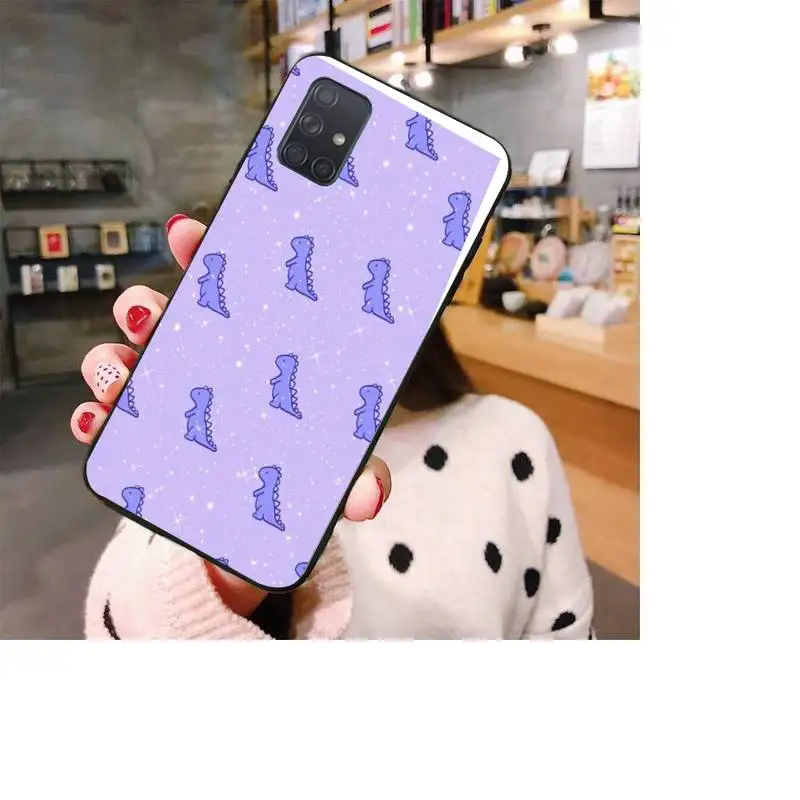 

Cute Dinosaur Cub Phone Case For Samsung Galaxy A50 A30S A50S A71 70 A10 Case Samsung A51 Soft Silicone Case Fundas