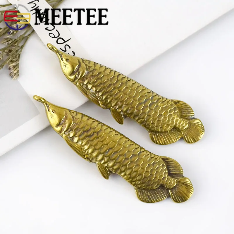 Винтажный Медный кулон брелок для автомобиля Meetee 1 шт. пряжки поясной ремень