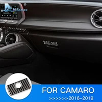 airspeed for chevrolet camaro 2016 2017 2018 2019 accessories for camaro sticker carbon fiber copilot storage box handle trim