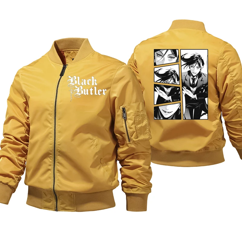 Теплая зимняя мужская куртка на флисовой подкладке черное пальто Батлера