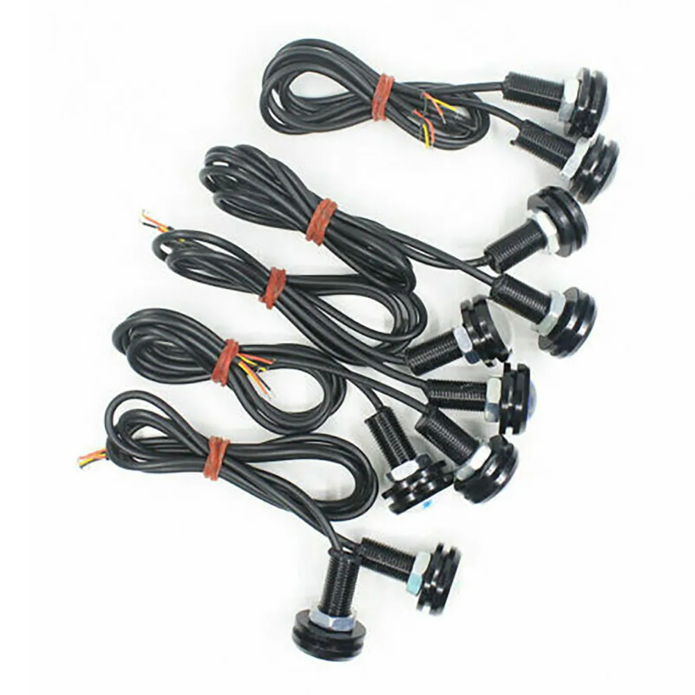 

10pcs Eagle Eye 15W Lights 23mm Accessories DC12V Daytime Running Red Rock Lamp