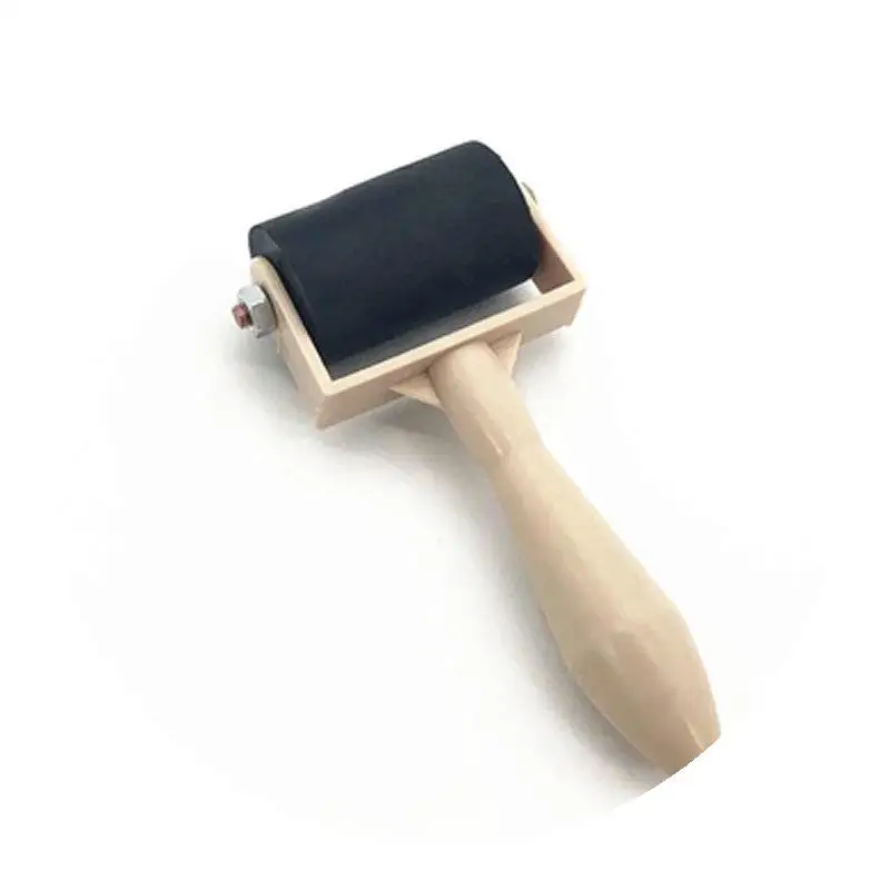 

3.5cm Engraving Roller Roller Clay Rubber Roller Ceramic Rolling Pin Modeling Tool Non-stick Roller Pin Punching Brake Marine Ar