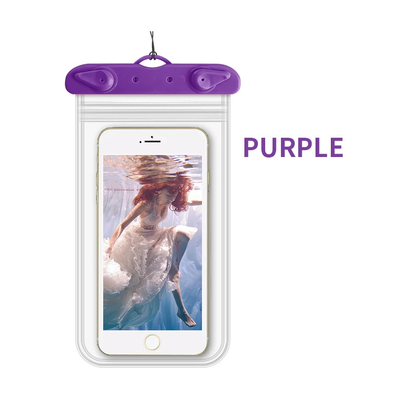 Мобильный телефон водонепроницаемая сумка для дайвинга с толстым барьером