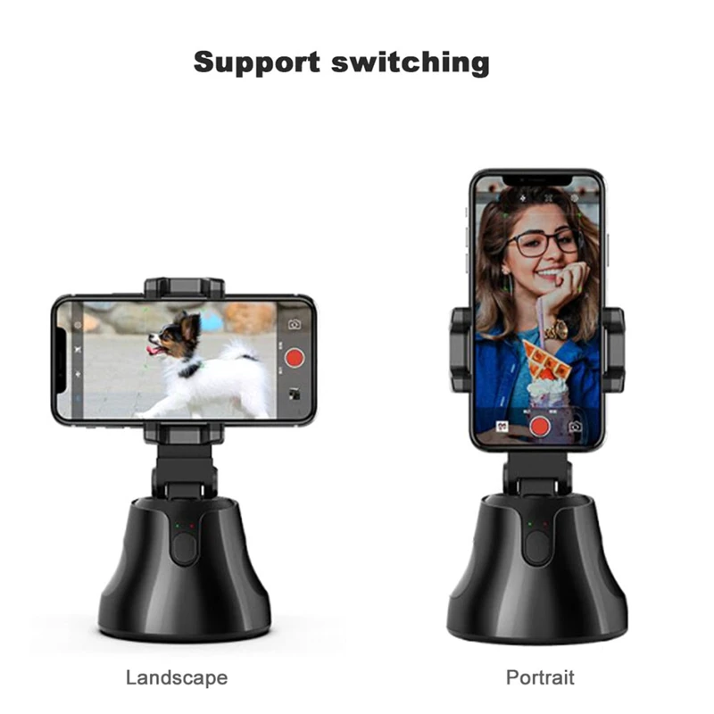 Handheld Gimbal Smartphone Photo Stand 360 ° Infinite Horizontal Rotation AI Recognition Object Tracking Smart Following Holder |