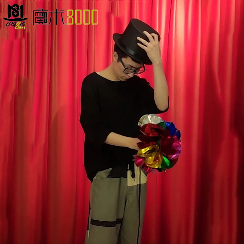 Складная шляпа с трюком аксессуар для магического костюма реквизит фокусов |
