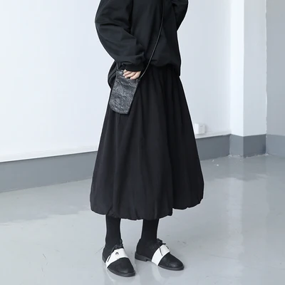 

Japanese vintage corduroy skirt skirt skirt skirt skirt women's medium-length split skirt