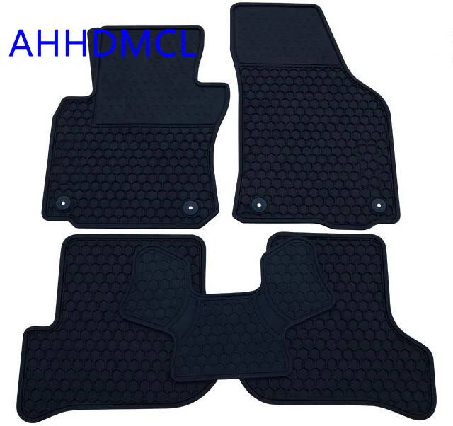 Автомобильные резиновые коврики Противоскользящие для ног гольфа 6 MK6 2008 2009 2010 2011