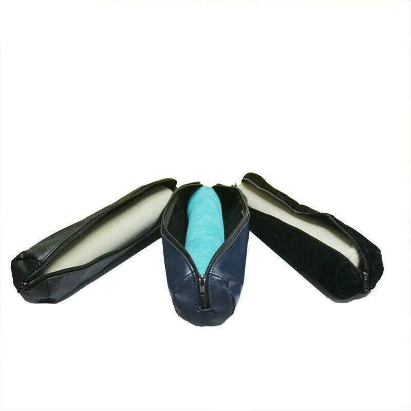 Superior Travel Jewelry Watch Storage Bag Soft PU Leather Velvet Portable Bracelet Bangle Roll Up Organizer Case Zipper Pouch