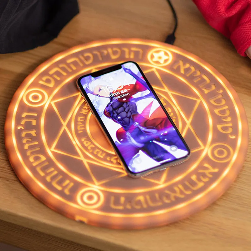 Mindzo Magic массив Беспроводное зарядное устройство универсальное Qi Беспроводное быстрое зарядное устройство для iPhone X 8 samsung Note Xiaomi huawei