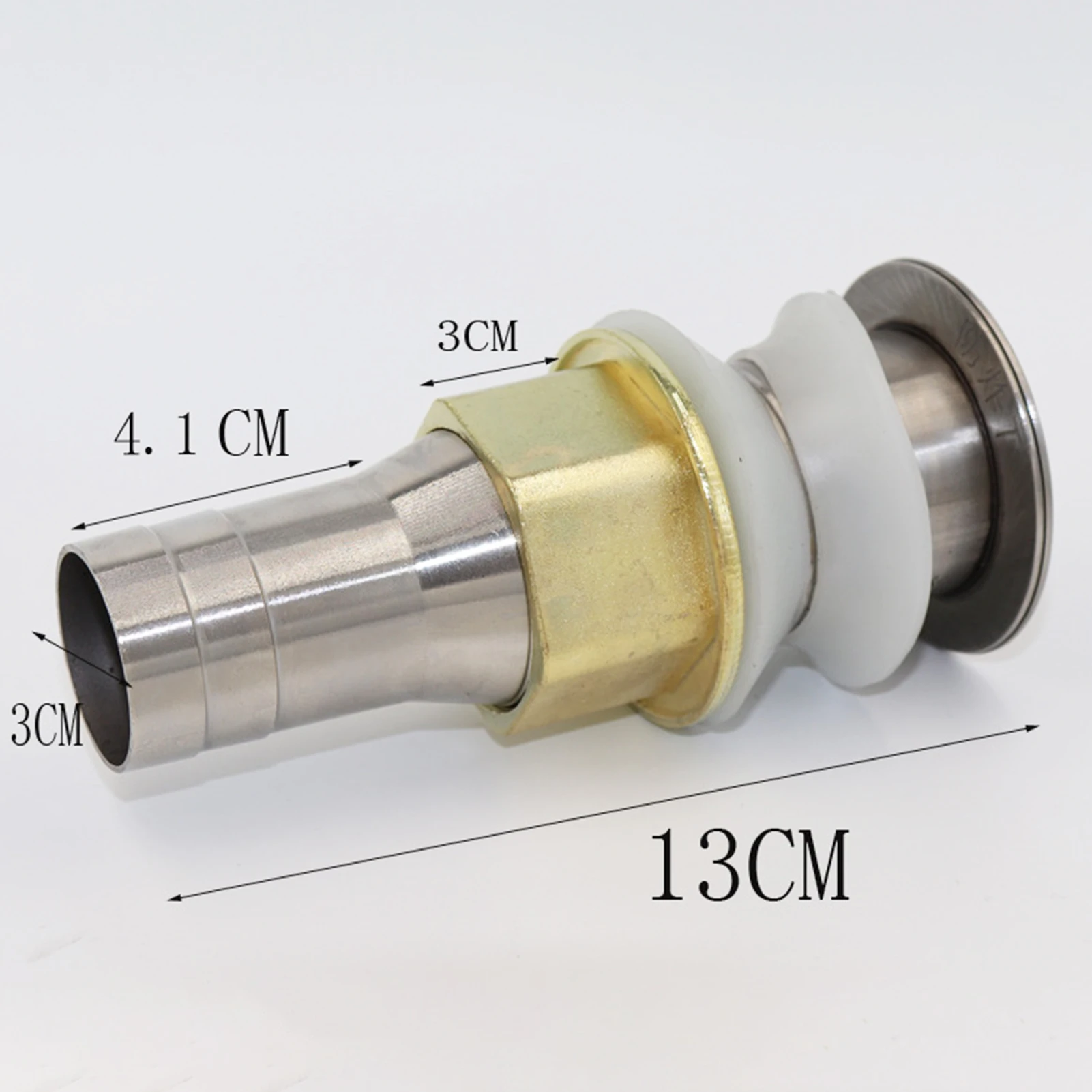 

Anti-Clogging Stainless Steel Wash Basin Bounce Filter Bathroom Sink Drainer