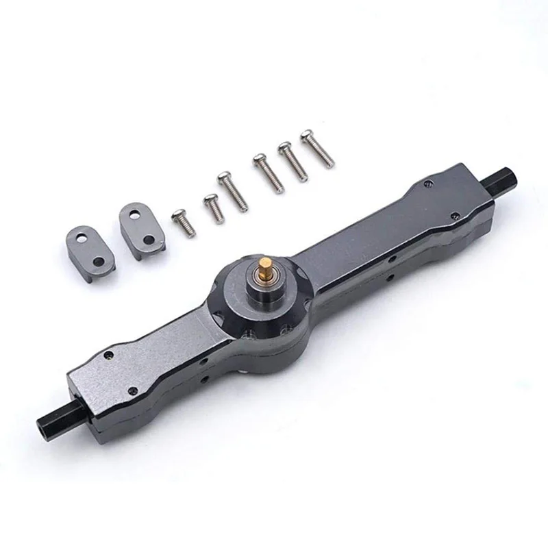 

Metal Front / Rear Bridge Axle Gear Box for WPL C14 C24 B14 B24 B16 B36 1/16 RC Car Truck Rock Crawler Trucks