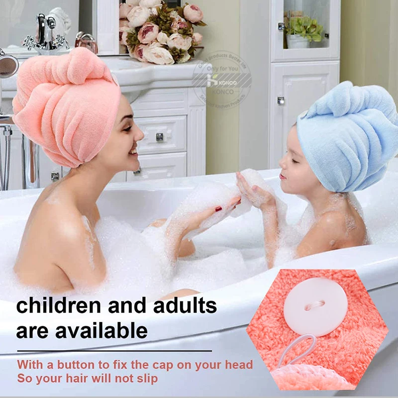 Полотенце для волос полотенце тюрбан супервпитывающее плотное впитывающее