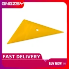 Скребок автомобильный из углеродного волокна, виниловой оберточной пленки, A05K