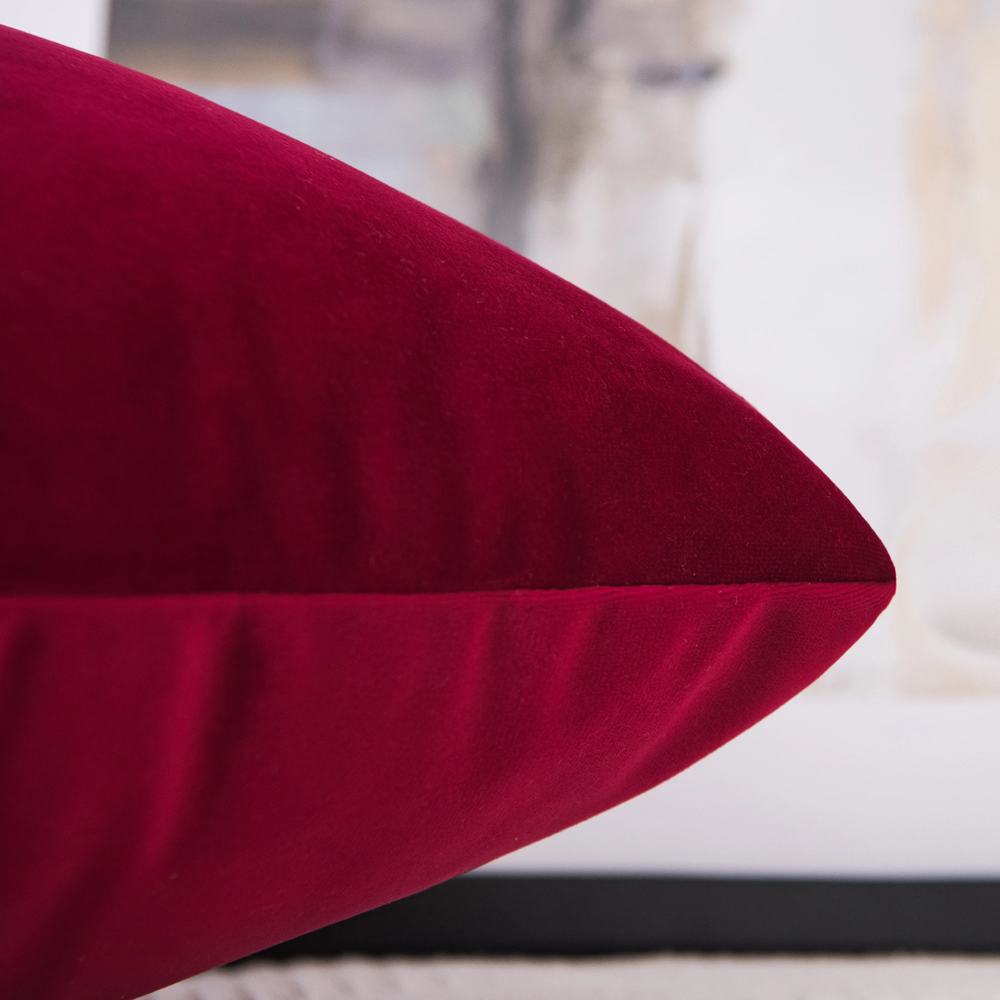 Роскошный мягкий Бархатный Чехол для подушки гостиной набор подушек дивана