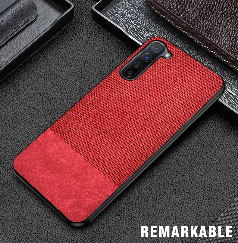 Чехол Oppo Reno2 Z 6 5 дюймов роскошная задняя крышка силиконовый тканевый