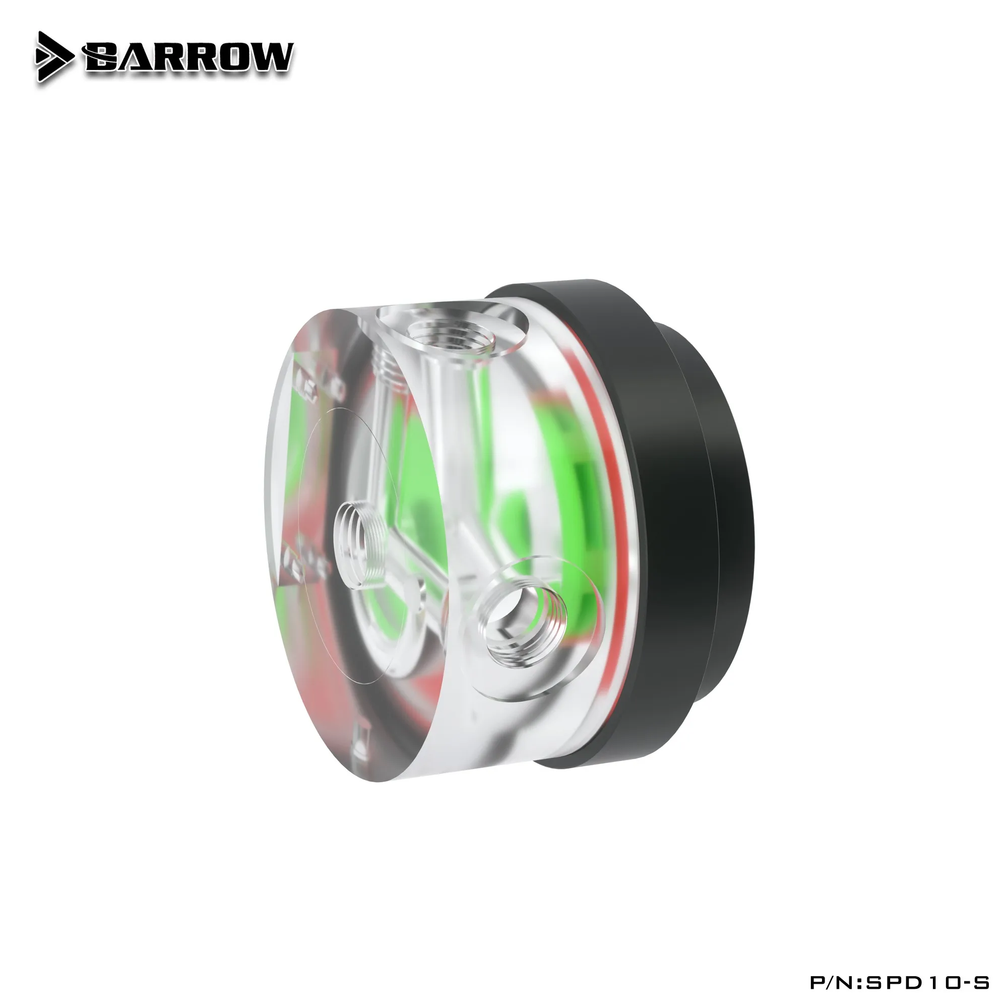 

Помпы водяного охлаждения Barrow SPD10-S, 10 Вт, ШИМ, максимальный расход л/ч, Максимальный подъем 3 м