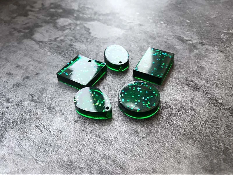 5pcs DIY Pendent Silicone Molds Resin Casting Craft Handmade Candle Mould Jewelry Solid Making Tool Epoxy | Дом и сад