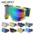 AIELBRO лыжные очки, зимние очки для снегохода, ветрозащитная Лыжная маска, очки для сноуборда, снега, лыж, очки с УФ-защитой, лыжные очки - изображение