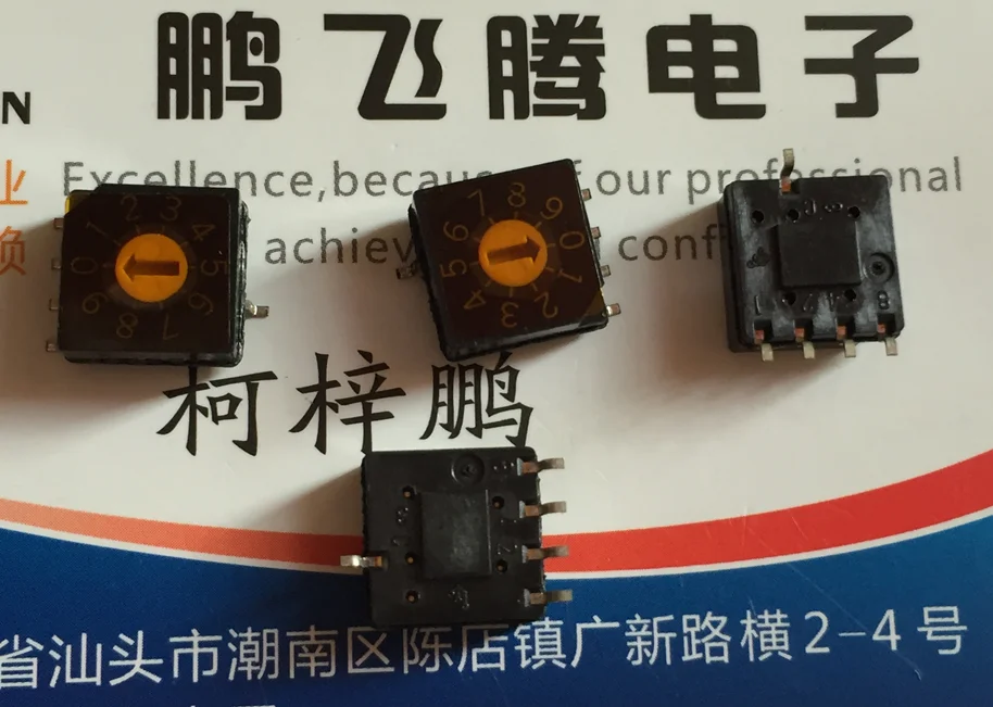 1 шт. Japan FUJISOKU SMR5010-E 0-9/10 bit поворотный переключатель кодирования 8421C положительный