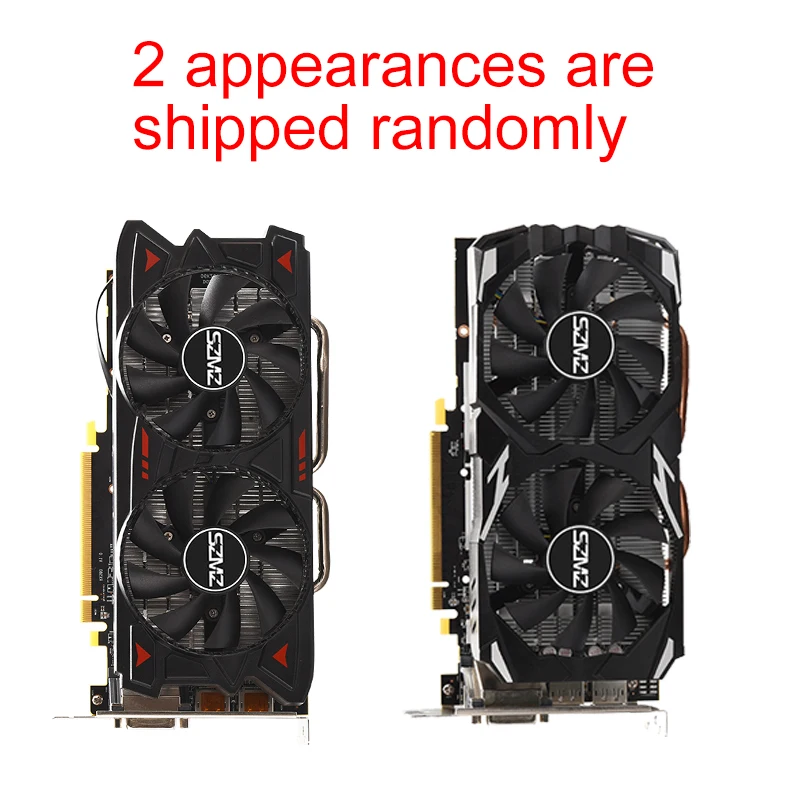 Оригинальная видеокарта SZMZ Radeon RX 580 470 570 8 ГБ GDDR5 256Bit rx580 GPU для майнинга без gtx 960 1050
