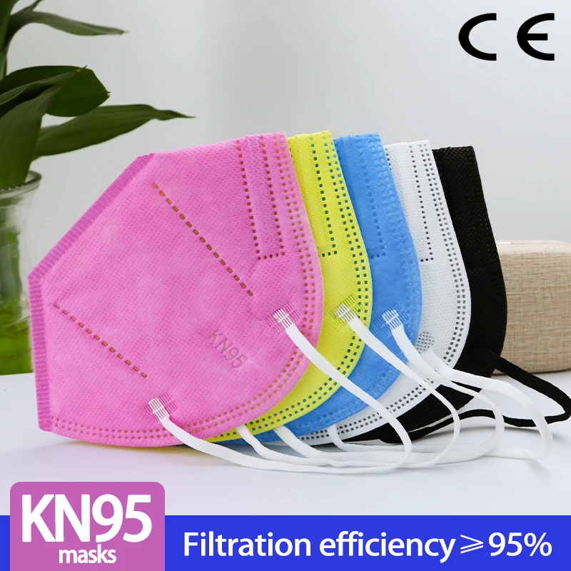 

Face mask Fast Delivery KN95 Dustproof Anti-fog And Breathable Face Masks Filtration Mouth Masks 5-Layer Mouth Muffle Cover Mask