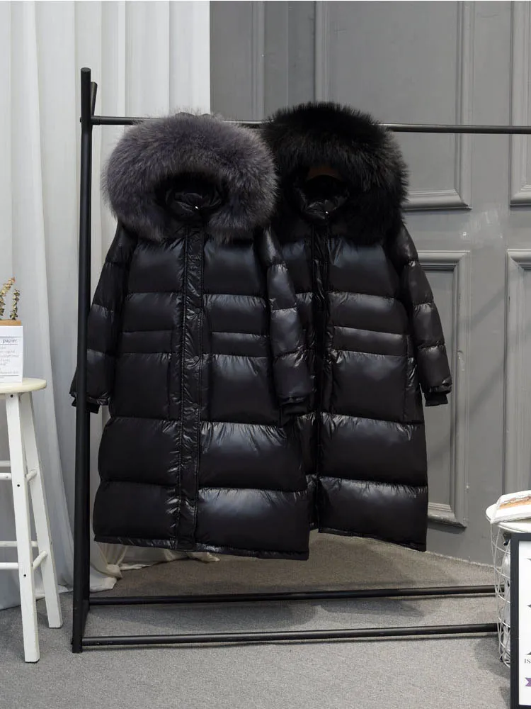 Женский пуховик с меховым воротником зима 2019 | Женская одежда