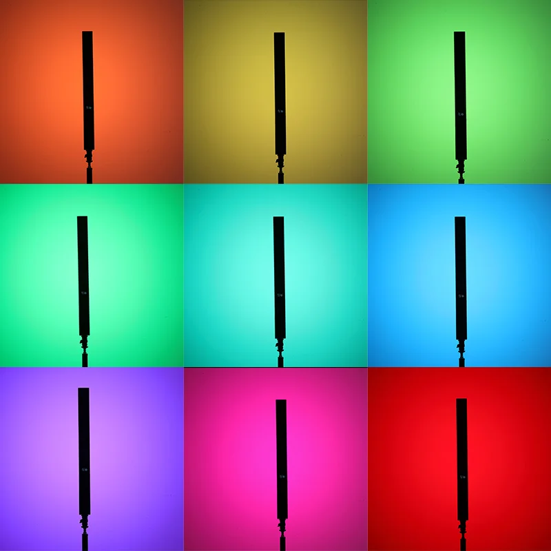 Ручной светодиодный светильник для студийной фотосъемки 2500K-8500K RGB | Электроника