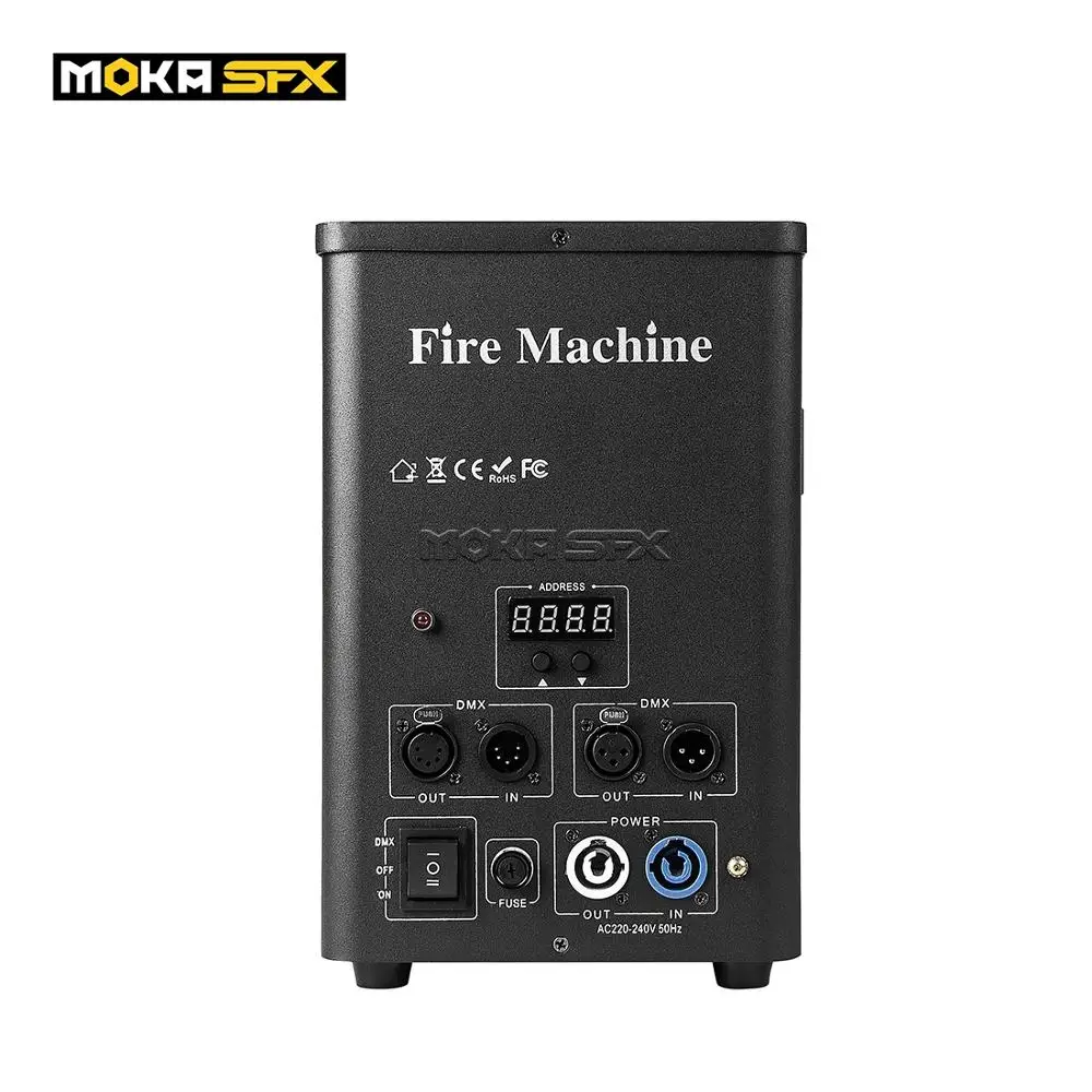 Проектор пламени MOKA SFX горячая Распродажа LPG сценический аппарат для Dmx