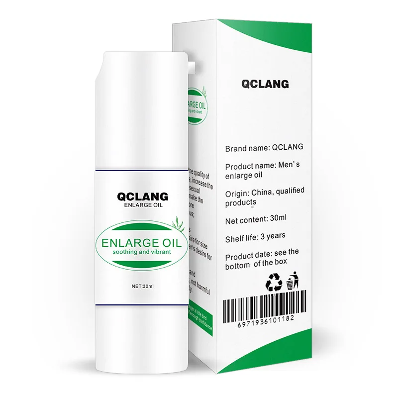 Крем для увеличения пениса QCLANG гель с эфирным маслом помогает мужскому росту