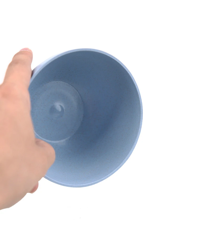 Круглая зеленая миска из пшеничной соломы столовая посуда домашняя японская