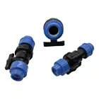 Соединитель клапана DN20 DN25 DN32 для труб из ПЭ, внутренний диаметр трубы 20 мм25 мм32 мм, переключатель для регулировки воды, адаптеры для орошения сада