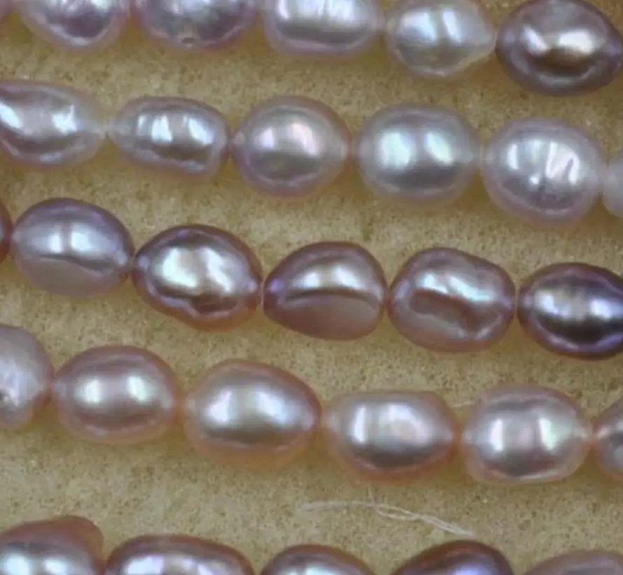 Бесплатная доставка 10 нитей 8*10 мм натуральный пресноводный жемчуг в стиле