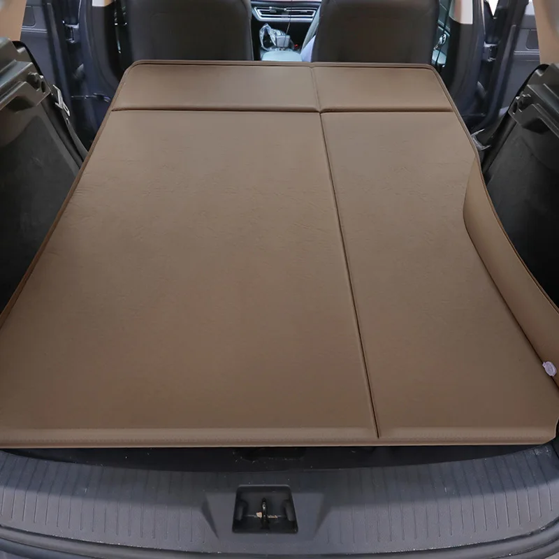 

Car Travel Bed Automatic Air Mattress Foldable Twin Mattress Rear Seat Sleeping Pad Folding Trunk Inflatable Sofa Camping Bed