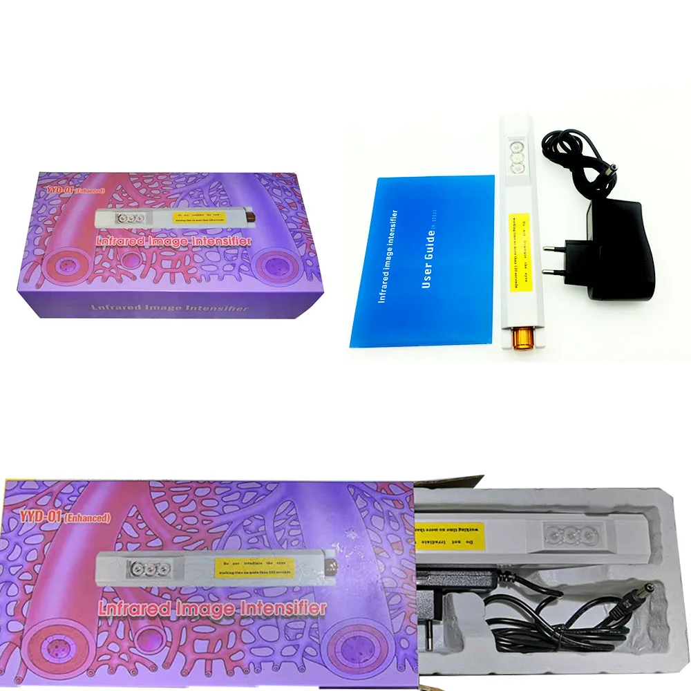 Портативный прибор для обнаружения вен ручной вены ангиографии Дисплей