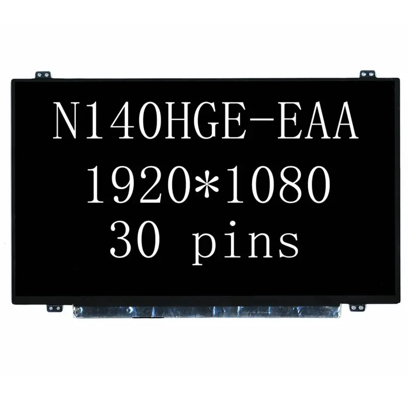 

14.0" inch N140HGE-EAA fit B140HTN01.2 B140HTN01.1 B140HTN01 slim Laptop LCD LED Screen Matrix 30PIN FHD 1920*1080