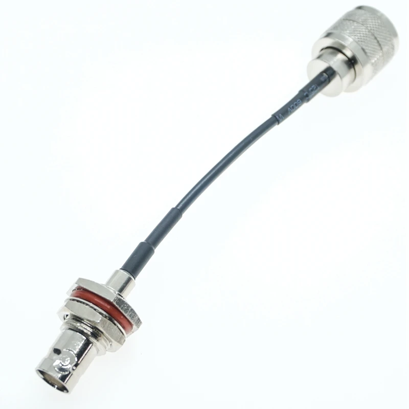 УВЧ штекер PL259 К гнездовой гайке BNC Перемычка коаксиальный Удлинительный кабель
