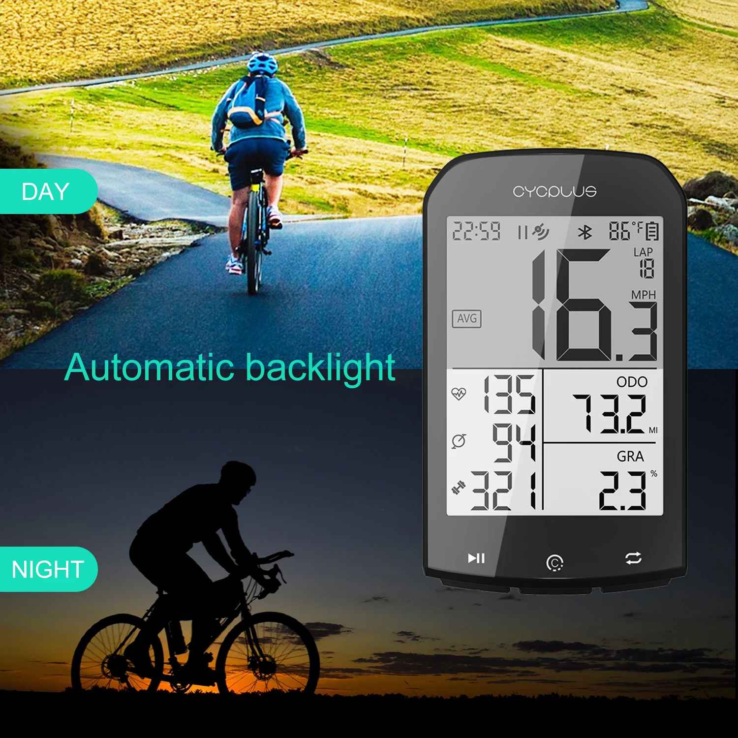 CYCPLUS M1 велосипед gps компьютер велосипедный компьютер Speedmeter беспроводной Велосипедный компьютер секундомер для горного велосипеда дорожный велосипед