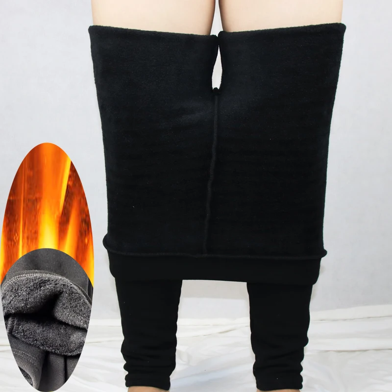 Shikoroleva XS 7XL женские леггинсы высокая талия контроль живота плотный бархат теплый