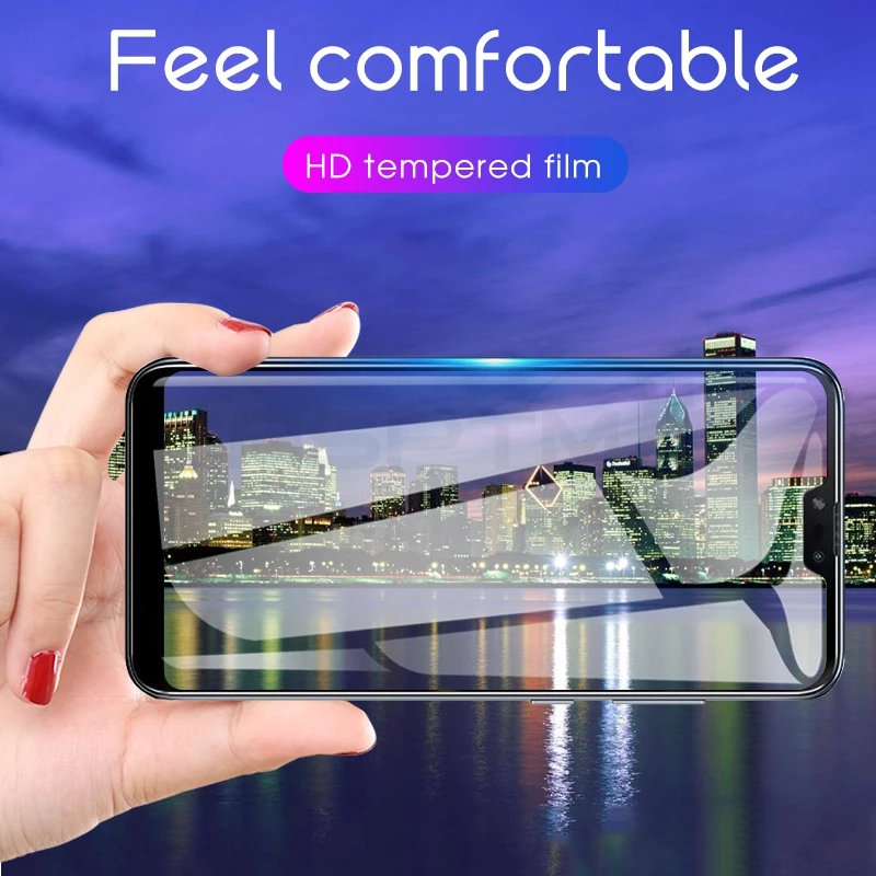 Полное покрытие протектор экрана Flim для Asus Zenfone Max M1 ZB555KL сотовый телефон защитное